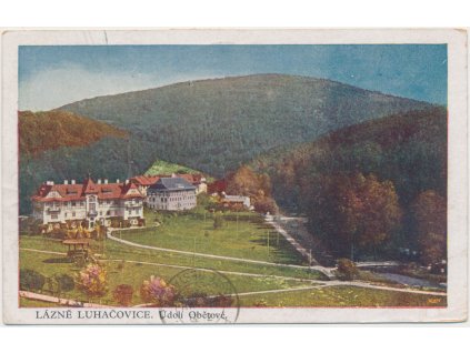 73 - Zlínsko, Luhačovice, Údolí Obětové, cca 1925