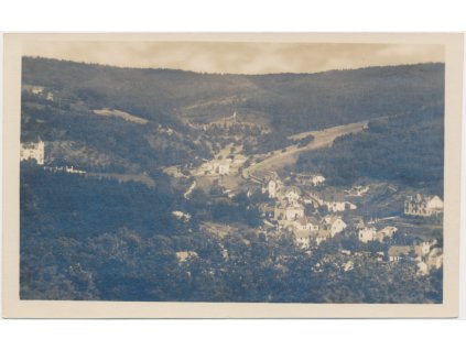 73 - Zlínsko, Luhačovice, celkový pohled na město, cca 1930