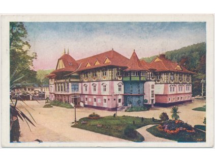 73 - Zlínsko, Luhačovice, Minerální lázně, cca 1925