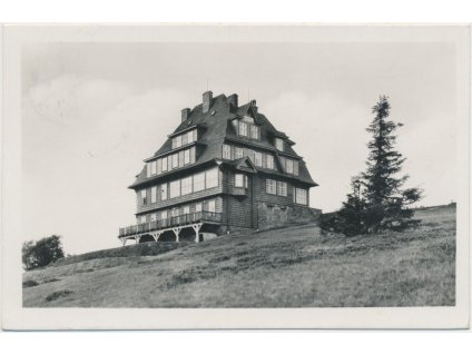 71 - Vsetínsko, Radhošť, Hotel "Radegast", Fototypia Vyškov, cca 1940