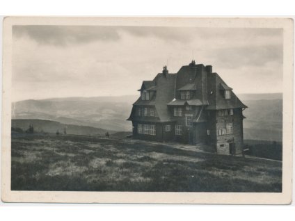 71 - Vsetínsko, partie u hotelu Radegast na Radhošti,  Fototypia...