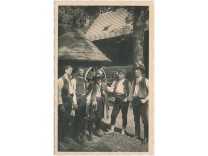 Moravské národní kroje - Valaši, foto J. Švec