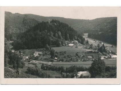 70 - Orlickoústecko, Litice nad Orlicí, celkový pohled, cca 1943