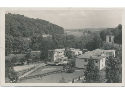 53 - Přerovsko, Teplice nad Bečvou, lázeňský areál, Grafo Čuda, cca 1940