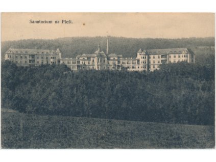 54 - Příbramsko, Nová Ves pod Pleší, Sanatorium, cca 1921