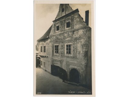 64 - Tábor, Stárkův dům, Bromografia, cca 1925