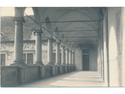 61 - Svitavsko, Litomyšl, zámecká partie, cca 1950