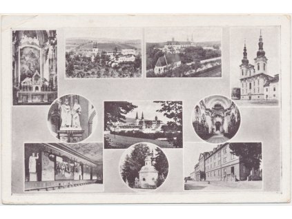 68 - Uherskohradišťsko, Velehrad, 10 - ti záběr dominant, Fototypia