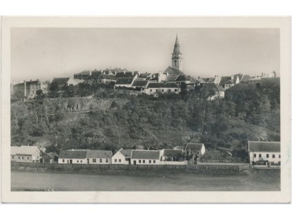 67 - Třebíčsko, Jemnice, celkový pohled, Fototypia Vyškov, ca 1938