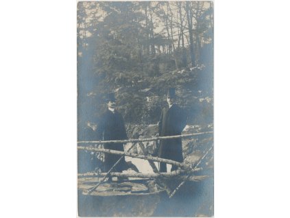 65 - Teplicko, oživená partie z procházky lesem...