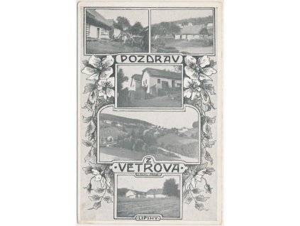 54 - Příbramsko, Větrov, 5 - ti záběr dominant vesnice...