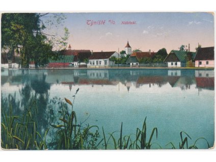 57 - Rychnovsko, Týniště nad Orlicí, partie u Nábřeží, cca 1915