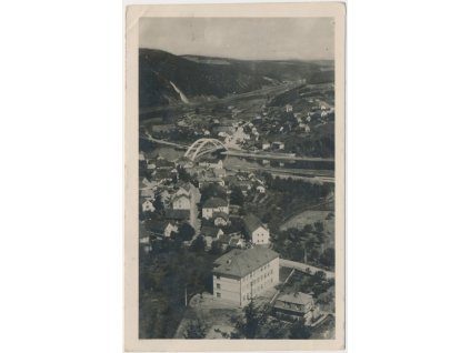 51 - Praha - západ, Štěchovice, celkový pohled na městys, cca 1932