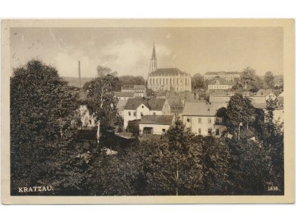 32 - Liberecko, Chrastava, celkový pohled, cca 1934