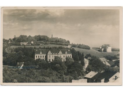 22 - Jičínsko, Hořice - Gothard, celkový pohled, cca 1936
