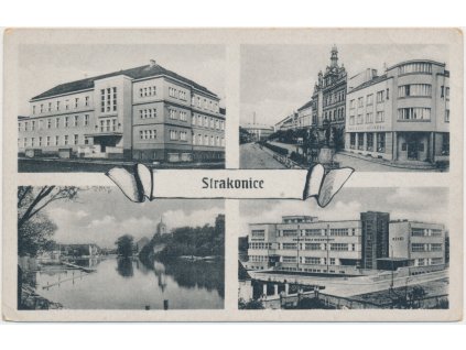 60 - Strakonice, 4 - záběr dominant města, nákl. J. Jonáš...