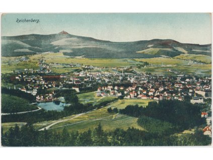 32 - Liberec, celkový pohled na město, cca 1922