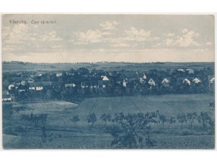 47 - Plzeňsko, Všeruby, pohled na východní část města, cca 1931