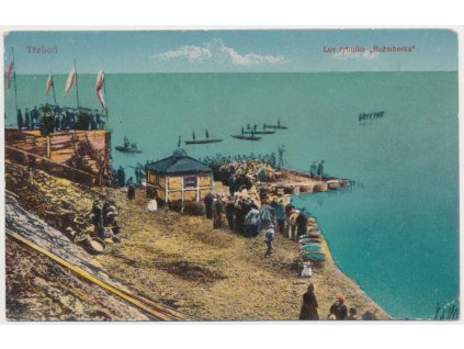 24 - Jindřichohradecko, Třeboň, oživená partie při výlovu rybníka...