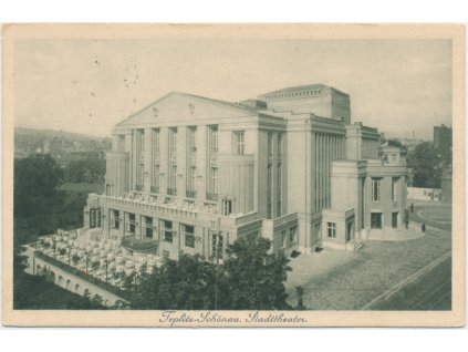 65 - Teplice, městské divadlo, nákl. T. Ascherl, cca 1930