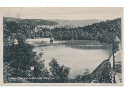 32 - Liberec, partie u přehrady, cca 1930