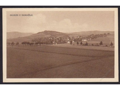 15 - Domažlicko, Oujezd u Domažlic, nakl. Rybařík, cca 1930
