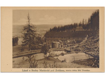 66 - Trutnovsko, Lázně u Studny Mariánské pod Zvičinou, cca 1926