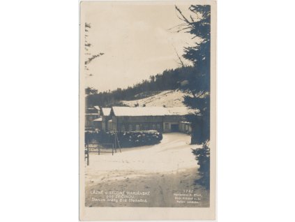 66 - Trutnovsko, Lázně u Studny Mariánské pod Zvičinou, cca 1929