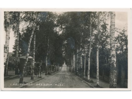 50 - Praha - východ, Lázně Toušeň, Březová Alej, cca 1935