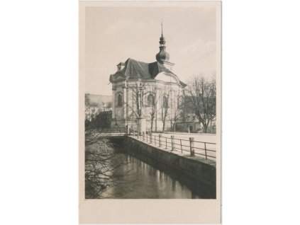 19 - Královéhradecko, Smiřice, Kaple Zjevení Páně, Grafo Čuda, ca 1945