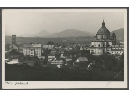 32 - Liberecko, Jablonné v Podještědí (Německé Jablonné), nakl. Podzimek, cca 1938