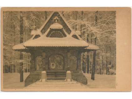 30 - Kroměřížsko, Svatý Hostýn, Křížová cesta v zimě...