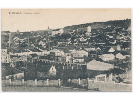 02 - Berounsko, Hořovice, celkový pohled na město, cca 1908