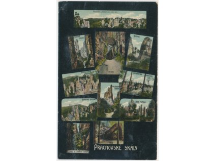 22 - Jičínsko, Prachovské skály, 11 - ti záběr dominant...