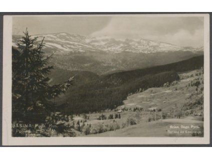 Ukraine, Zakarpattia Oblast, Yasinia, overview, publ. Rosenthal, cca 1934