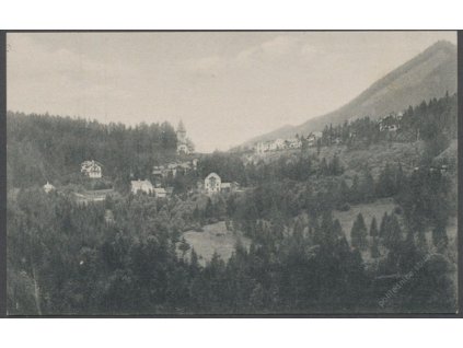 Austria, Lower Austria, Semmering, Hotel Erzherzog with villa Anlage, publ. G.K.E., cca 1908