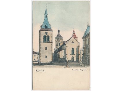 29 - Kolín, kostel sv. Štěpána, Nakl. V. A. Ryba