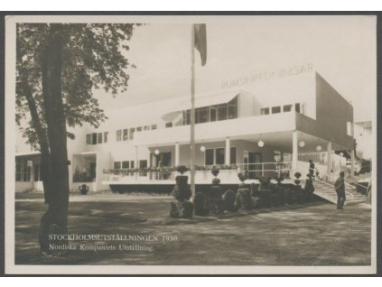 Sweden, Stockholm, exhibition building "Rumsinredningar", publ. Svanström and Co., cca 1930
