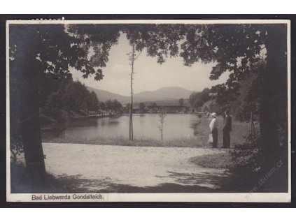 32 - Liberecko, Lázně Libverda (Bad-Liebwerda, Gondelteich.), cca 1930