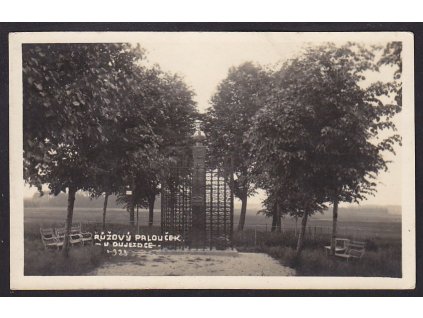 61- Svitavsko, Růžový palouček u Újezdce, foto Čuda, ca 1923