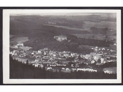 38- Náchod, pohled z Dobrošova, Grafo Čuda, ca1934