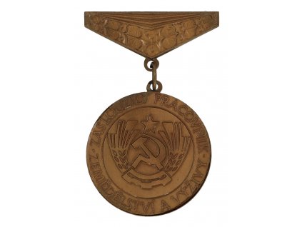 ČSSR, Zasloužilý pracovník v zemědělství a výživě, stav 1/1