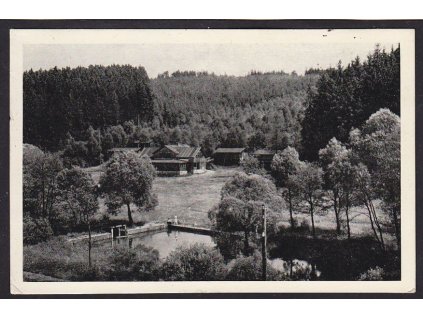 45- Pelhřimovsko, Pacov, Ozdravovna pražského Stud. Zdrav. ústavu, Fototypia, ca 1940