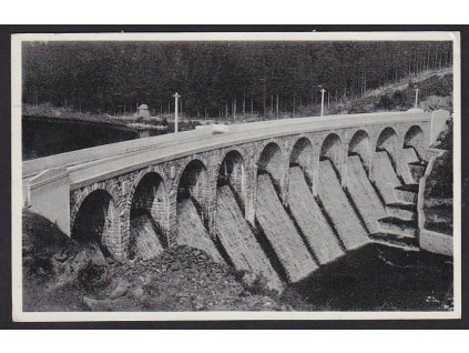 45- Pelhřimovsko, Sedlice, údolní přehrada, ca 1935
