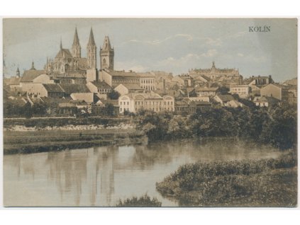 29 - Kolín, celkový pohled na město, cca 1911