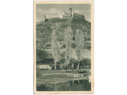 11 - Českolipsko, hrad Bezděz, partie pod hradem, cca 1932