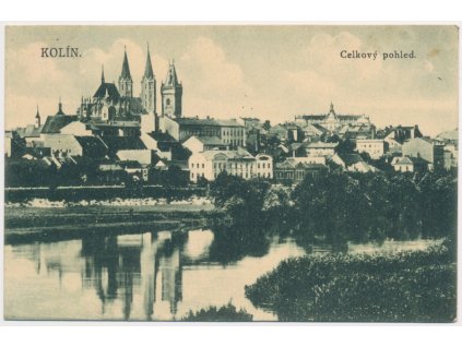29 - Kolín, celkový pohled, cca 1921