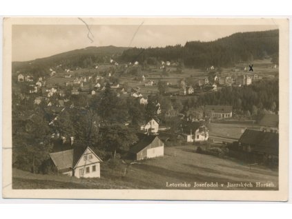17 - Havlíčkobrodsko, Josefodol, celkový pohled, cca 1951