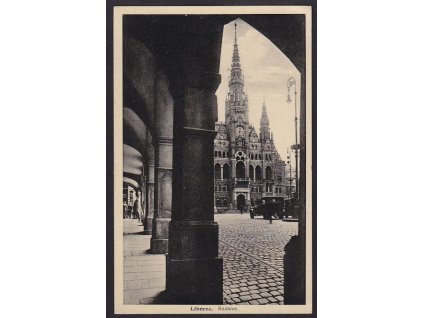 32- Liberec, (Reichenberg), radnice, ca 1930