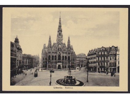 32- Liberec, Radnice, LaP 8832c, ca 1930